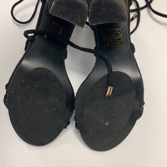 So Me suede lace up heels - Picture 6 of 6